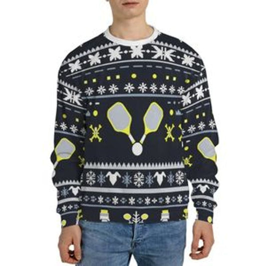 Sharp Drop Shot Cheer Ugly Sweater